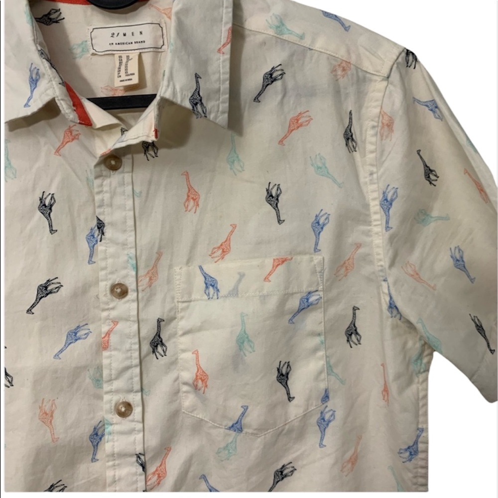 Men’s Giraffe Pattern Design Print - Picture 2 of 4